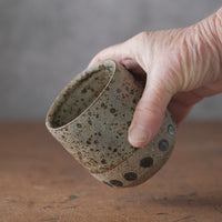 Cup in Storm Grey Speckle