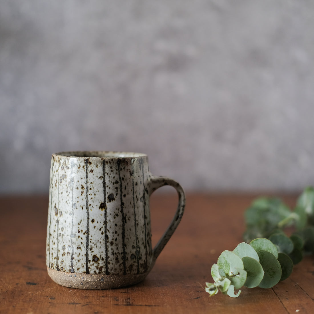 Tall Cup with Lines