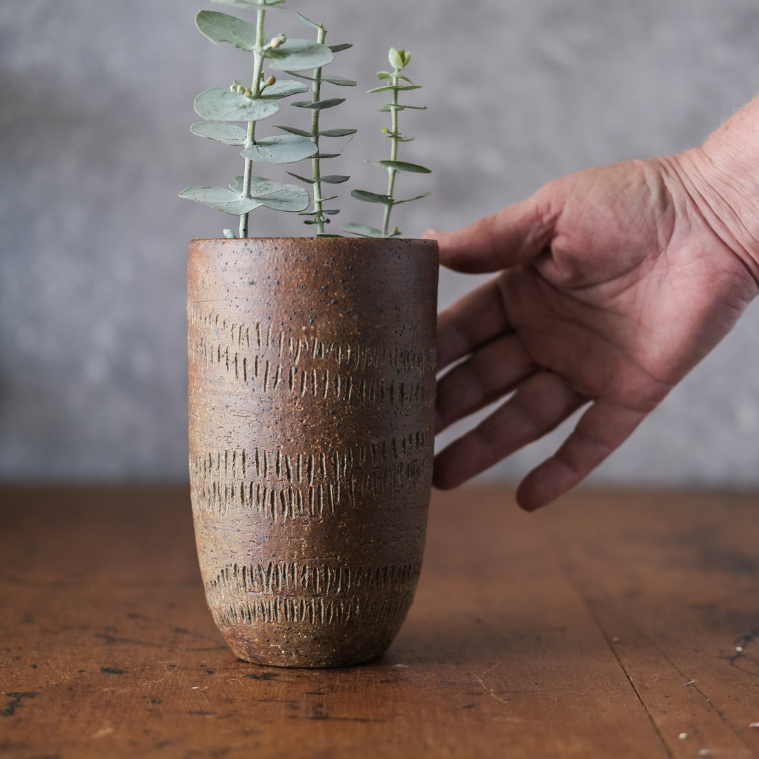 Vase with Local Clay