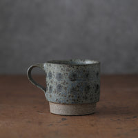 Mostly stacking cup in spotty blue